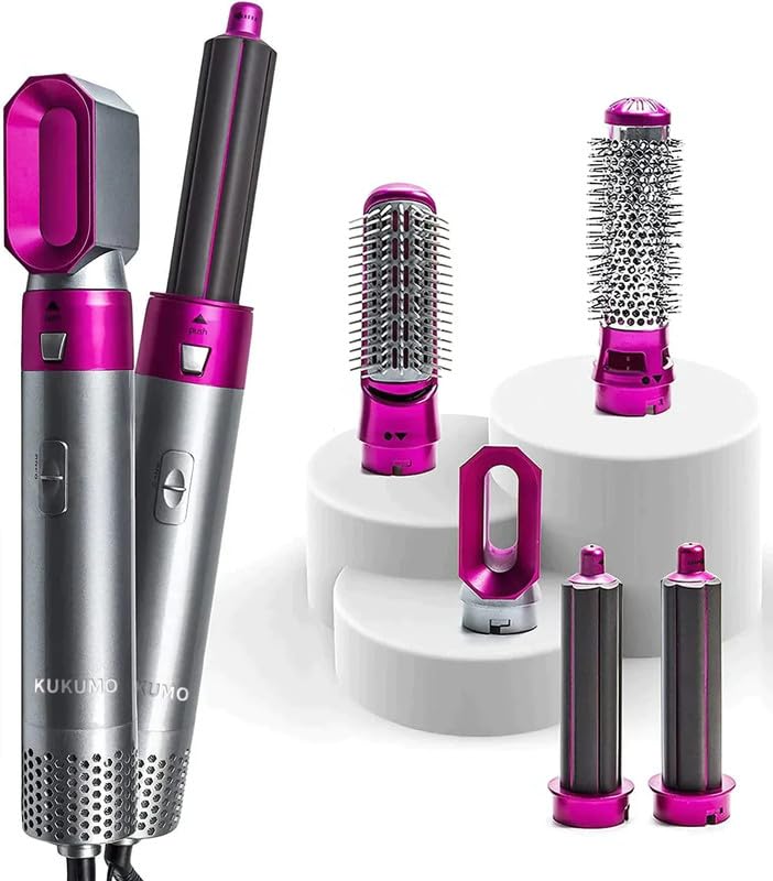 5 in 1 Hot Air Styler Hair Dryer Comb Multifunctional Styling