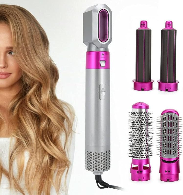 5 in 1 Hot Air Styler Hair Dryer Comb Multifunctional Styling
