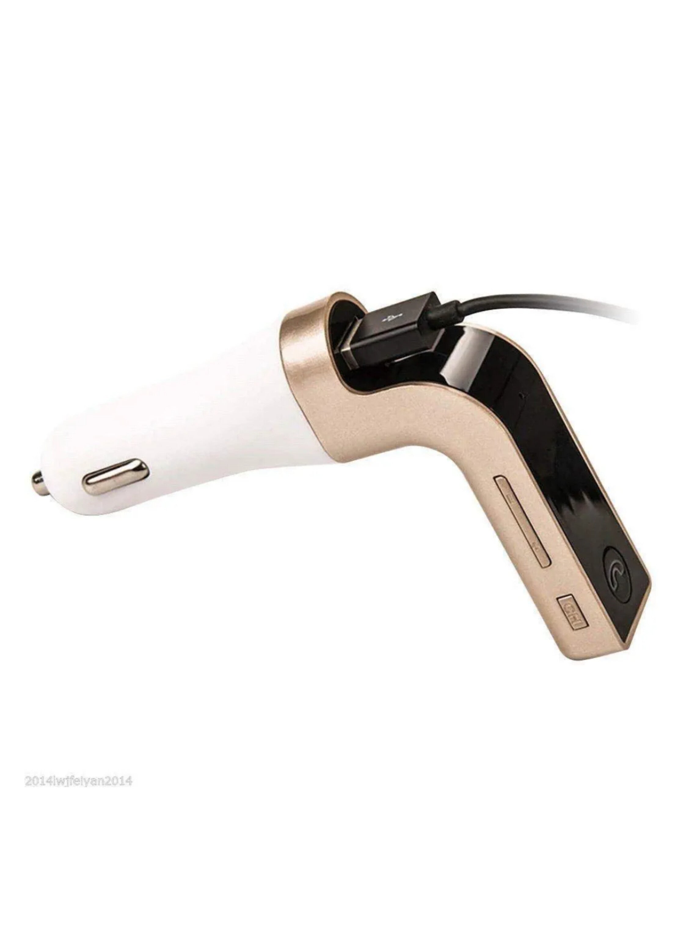 FM Bluetooth Car Transmitter with MP3 Player &amp; Dual USB Ports