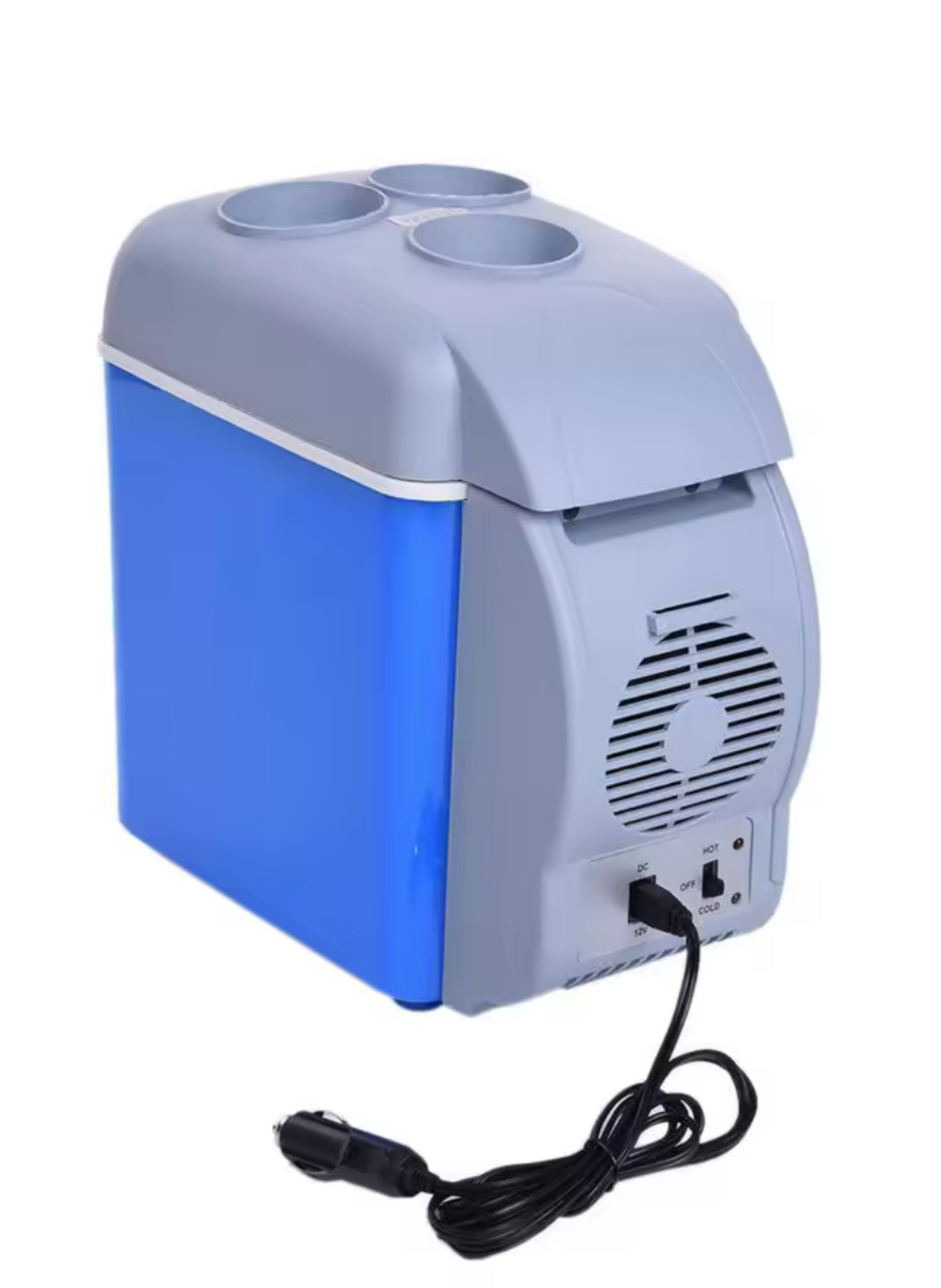 ثلاجة محمولة للسيارة 7.5 لتر - مبرّد ومسخّن إلكتروني Portable 7.5L Car Refrigerator - Electronic Cooler & Warmer