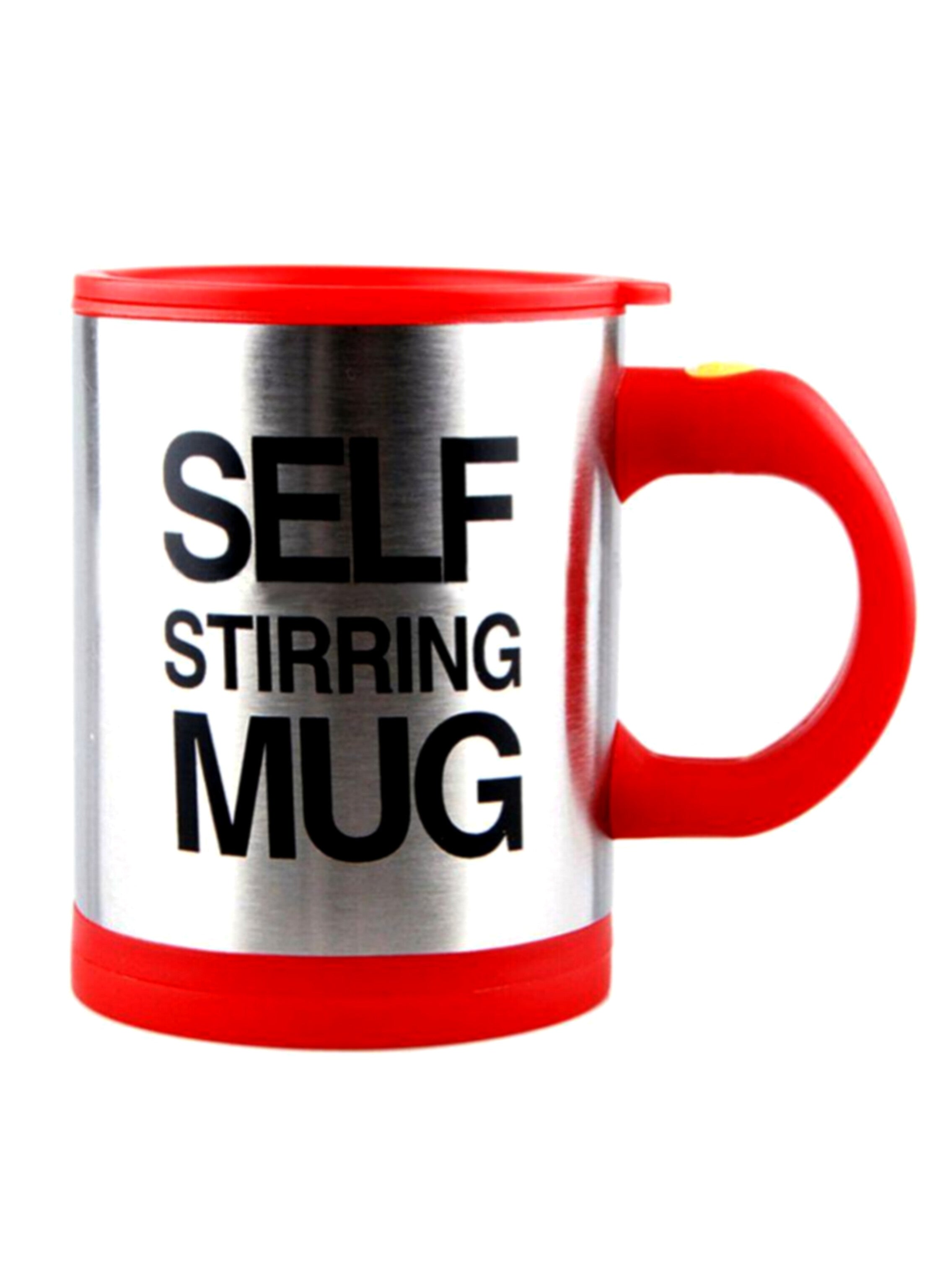 Self-stirring mug automatically stirs drinks with the touch of a button. The high-quality mug material maintains the temperature of your beverageكوب التحريك الذاتي  لتقليب المشروبات تلقائيًا بلمسة زر واحدة مادة الكوب  تحافظ على درجة حرارة المشروب.