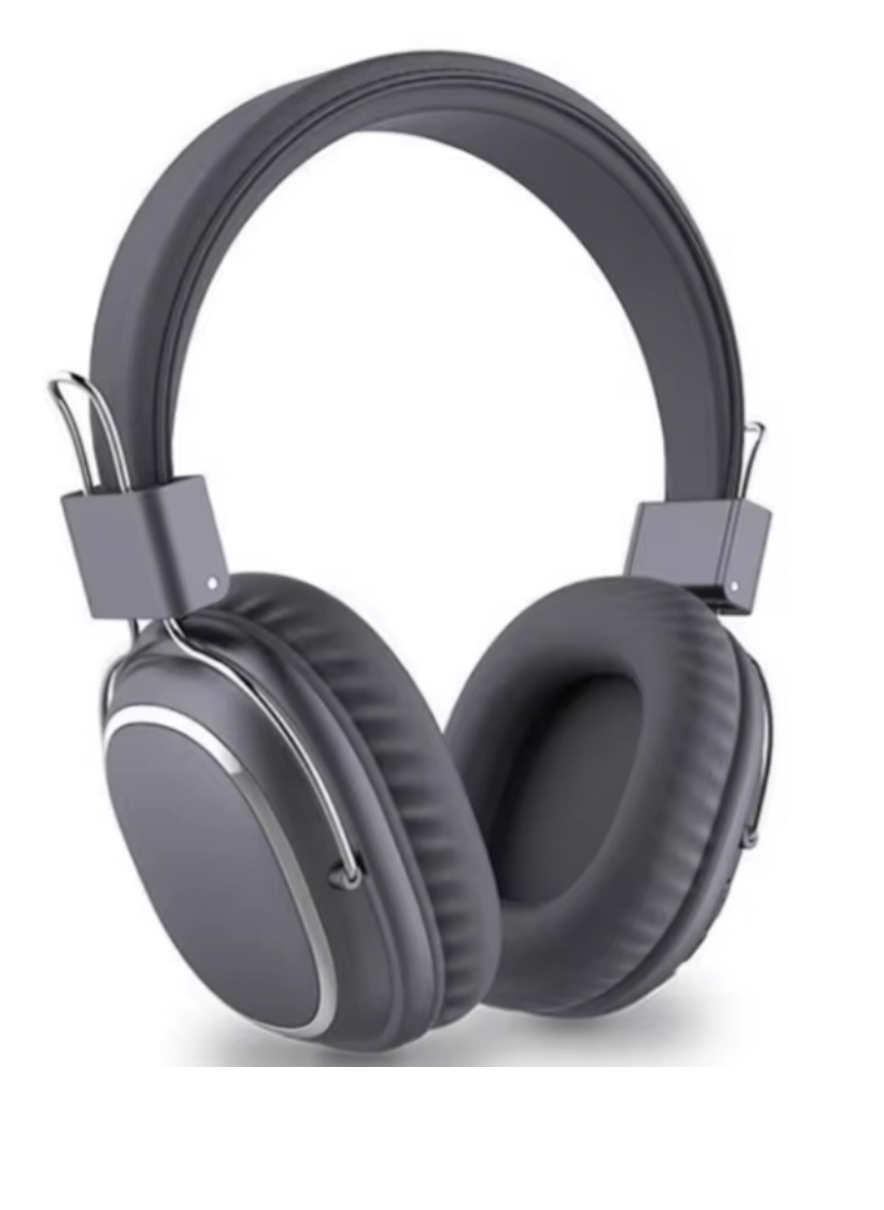 سماعات رأس لاسلكية فوق الأذن بلوتوث احترافية - تصميم أنيق قابل للطي بلمسات معدنية وصوت جهير عالي الوضوح Professional Wireless Over-Ear Bluetooth Headphones - Elegant Foldable Design with Metal Accents and HD Deep Bass Sound