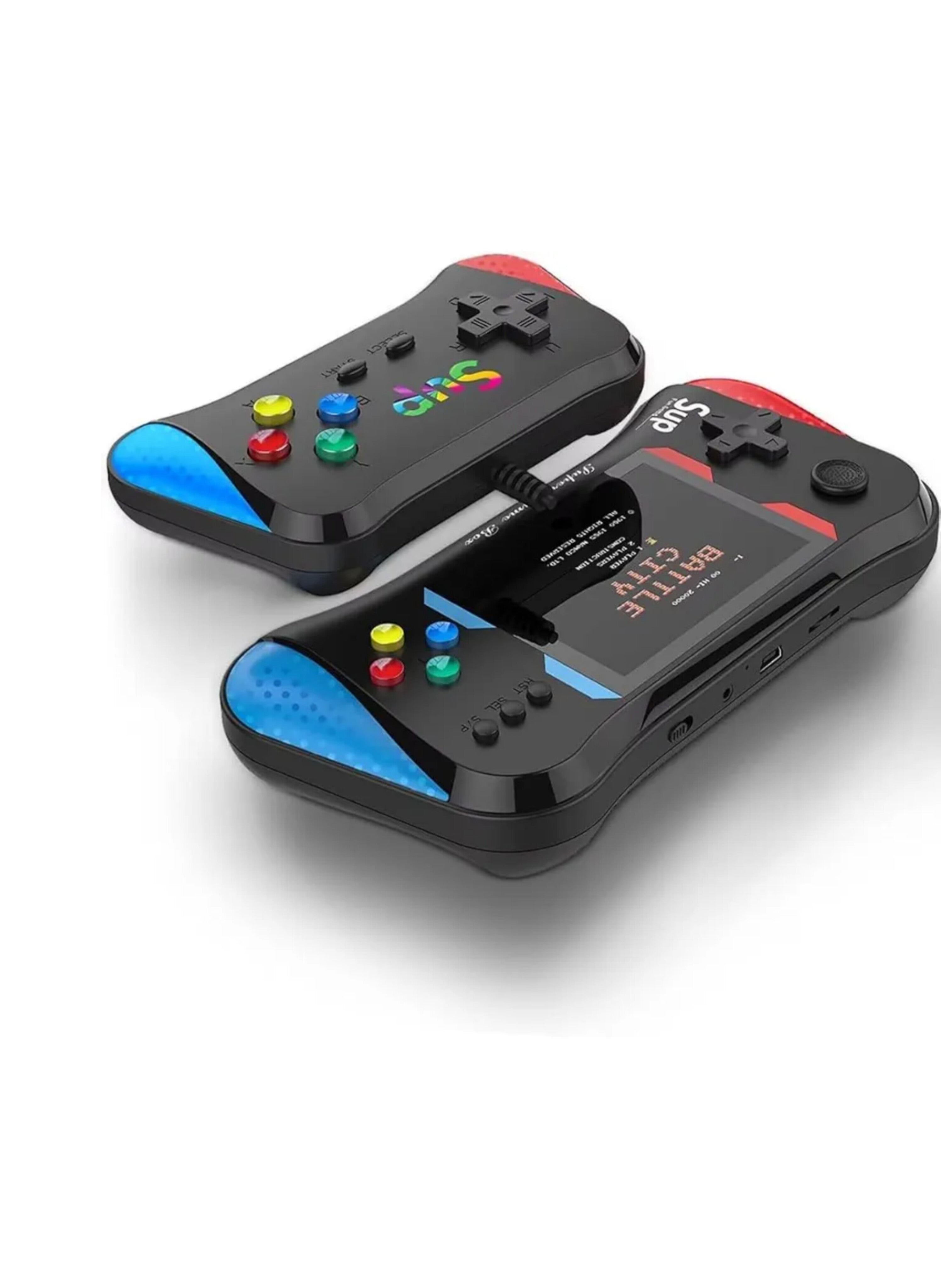 Handheld Classic Retro FC Gaming Console - Preloaded with 500 Nostalgic Games - 3.5-inch HD Screen - Supports TV Connection - 1200mAh Rechargeable Battery.