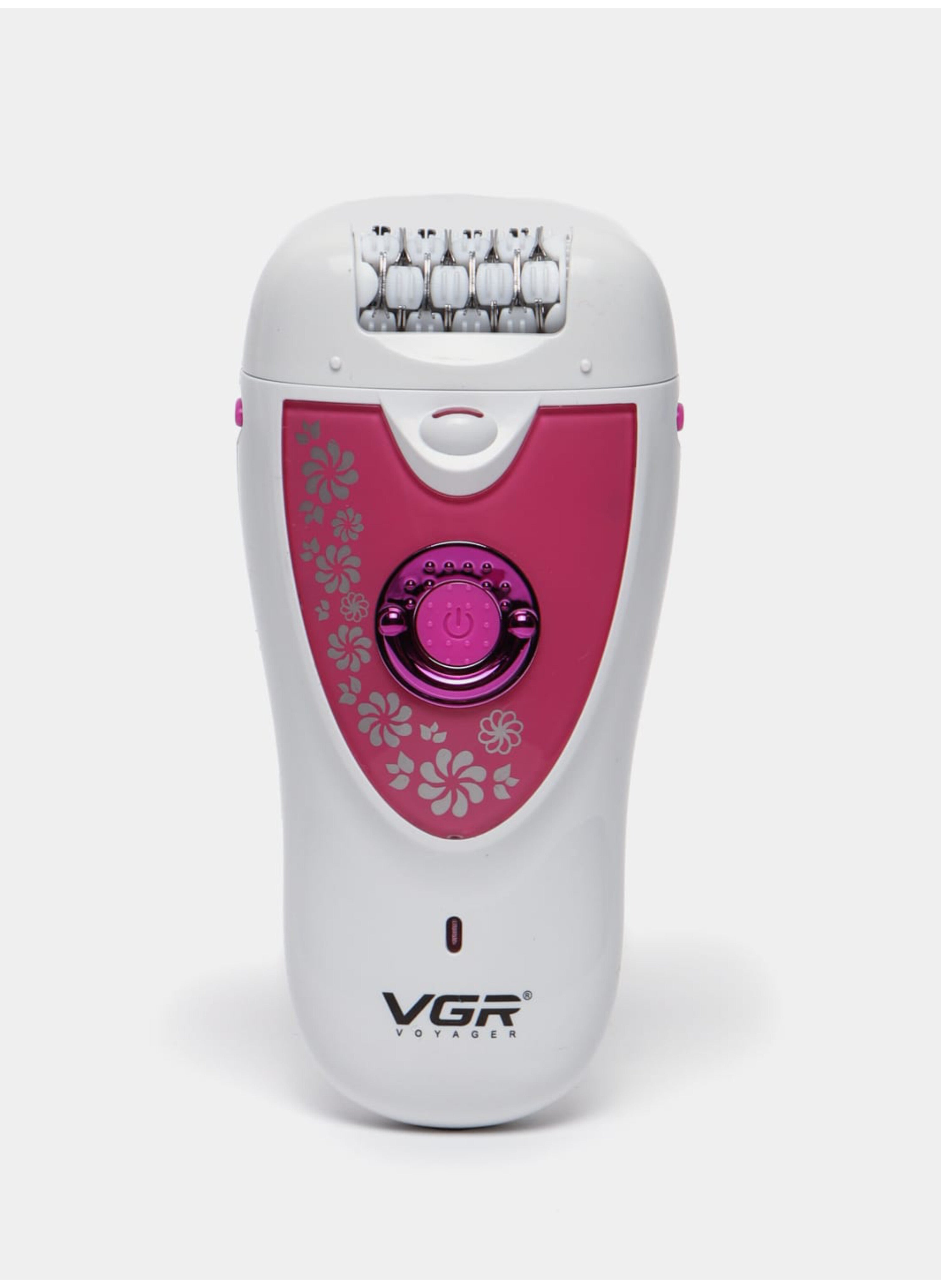 جهاز إزالة الشعر الكهربائي النسائي اللاسلكي القابل للشحن VGR، بسرعتين ومحرك قوي،  VGR Cordless Electric Epilator for Women, Rechargeable Hair Removal Machine with 2 Speed Settings