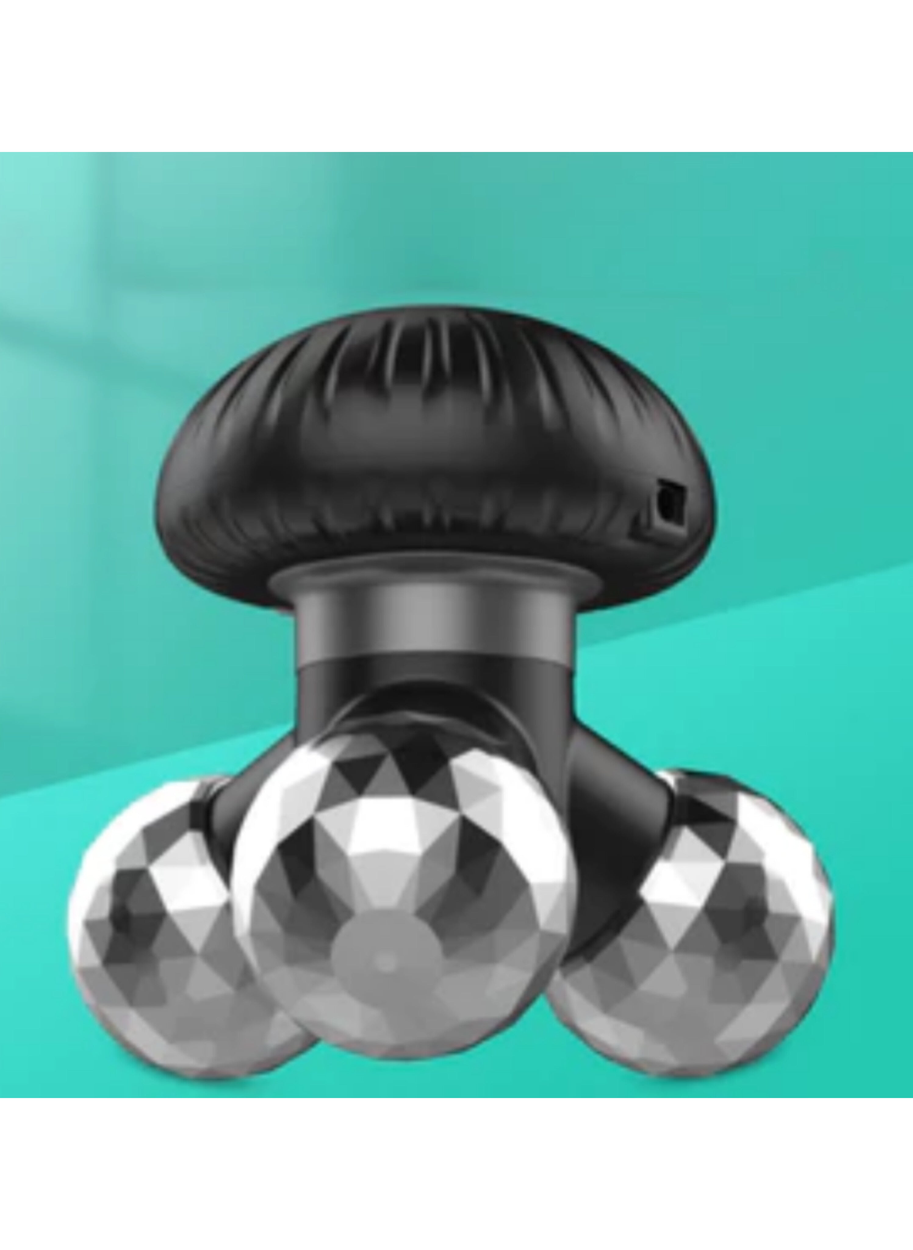 جهاز تدليك يدوي ثلاثي الأبعاد بالكرات الدوارة - مساجر الوجه والجسم الماسي لشد البشرة وتنشيط الدورة الدموية 3D Rolling Ball Manual Massager - Diamond-Cut Facial and Body Roller for Skin Tightening and Circulation Boost