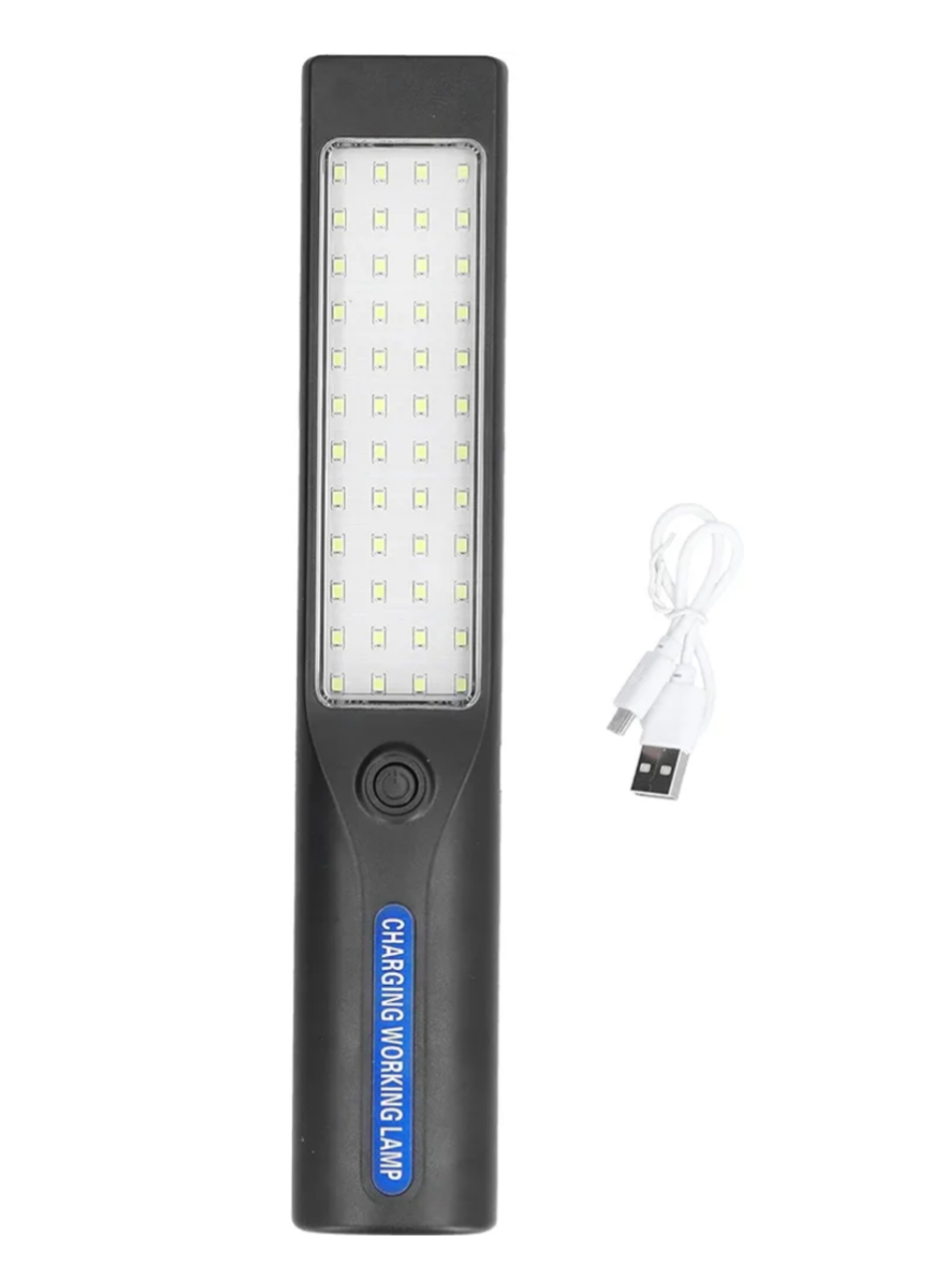 Portable USB Charging Work Light, Rechargeable 48 LED Work Light with 360-Degree Hook, 1000 Lumens, Portable Lamp for Car Repair and Outdoor Camping