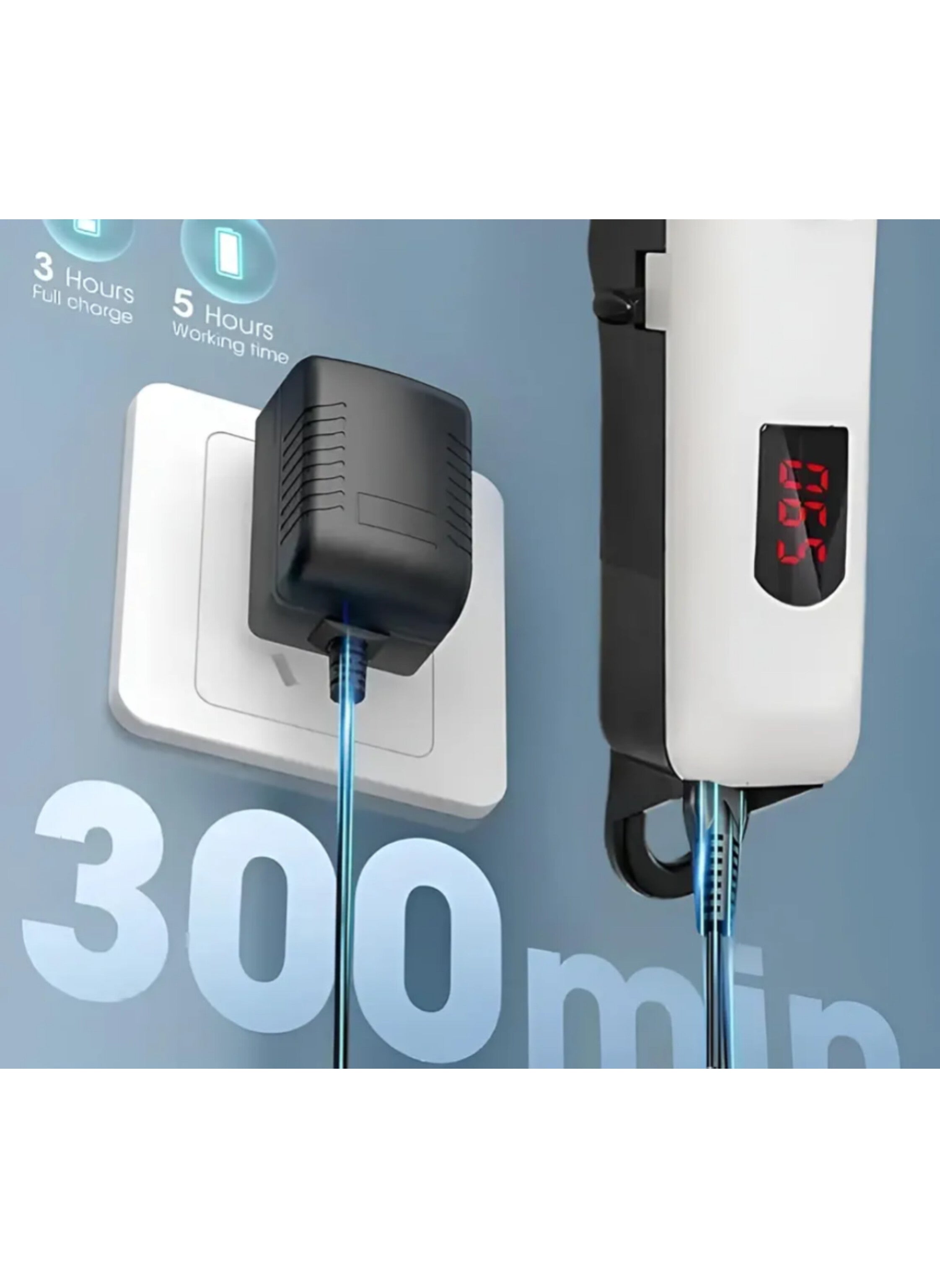 ماكينة حلاقة شعر ولحية احترافية Geemy GM-6008 - شفرات ستانلس ستيل ذاتية الشحذ، قص دقيق، ومحرك قوي صامت Geemy GM-6008 Professional Hair & Beard Clipper - Self-Sharpening Stainless Steel Blades, Precision Cutting, and Powerful Quiet Motor