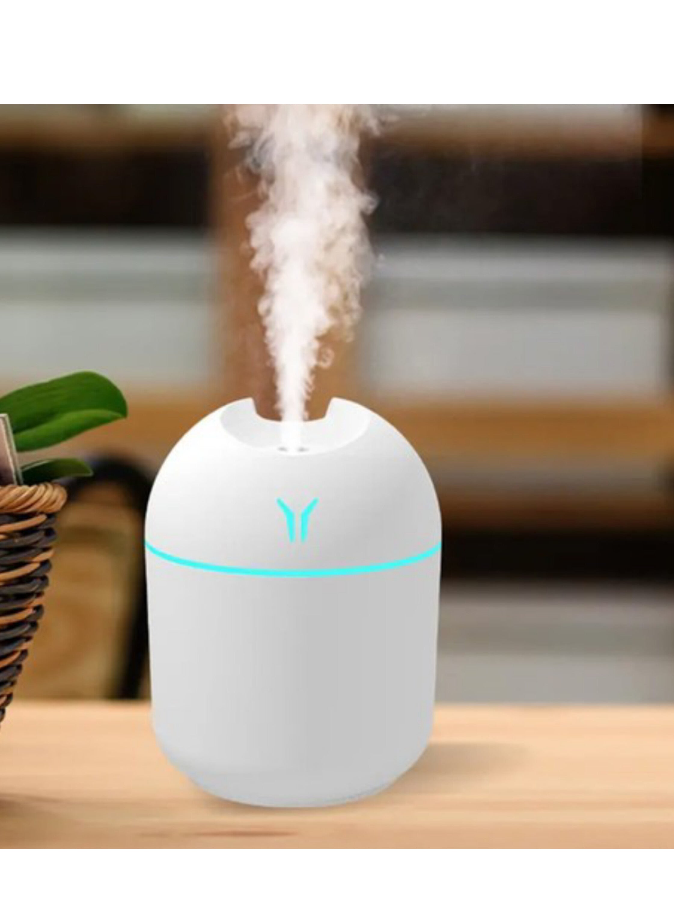 250ML Mini Humidifier – Aromatherapy Diffuser – Portable USB Essential Oil Air Purifier for Home or Car
