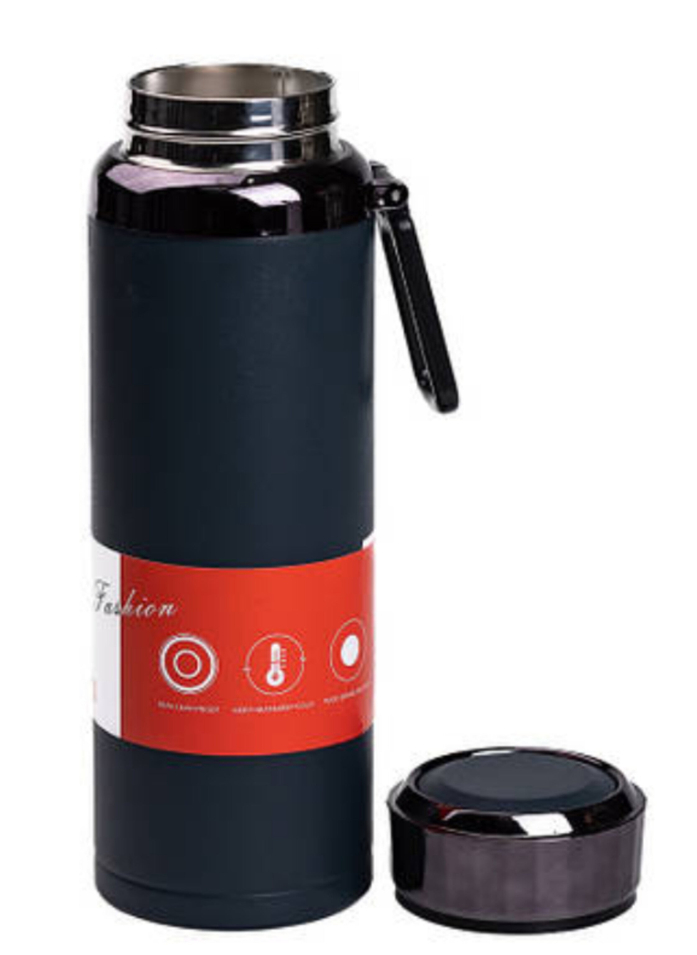 Premium 1L Stainless Steel Thermos – Double Wall Vacuum Insulation, Smart Temperature Display, Portable Design with Ergonomic Handle