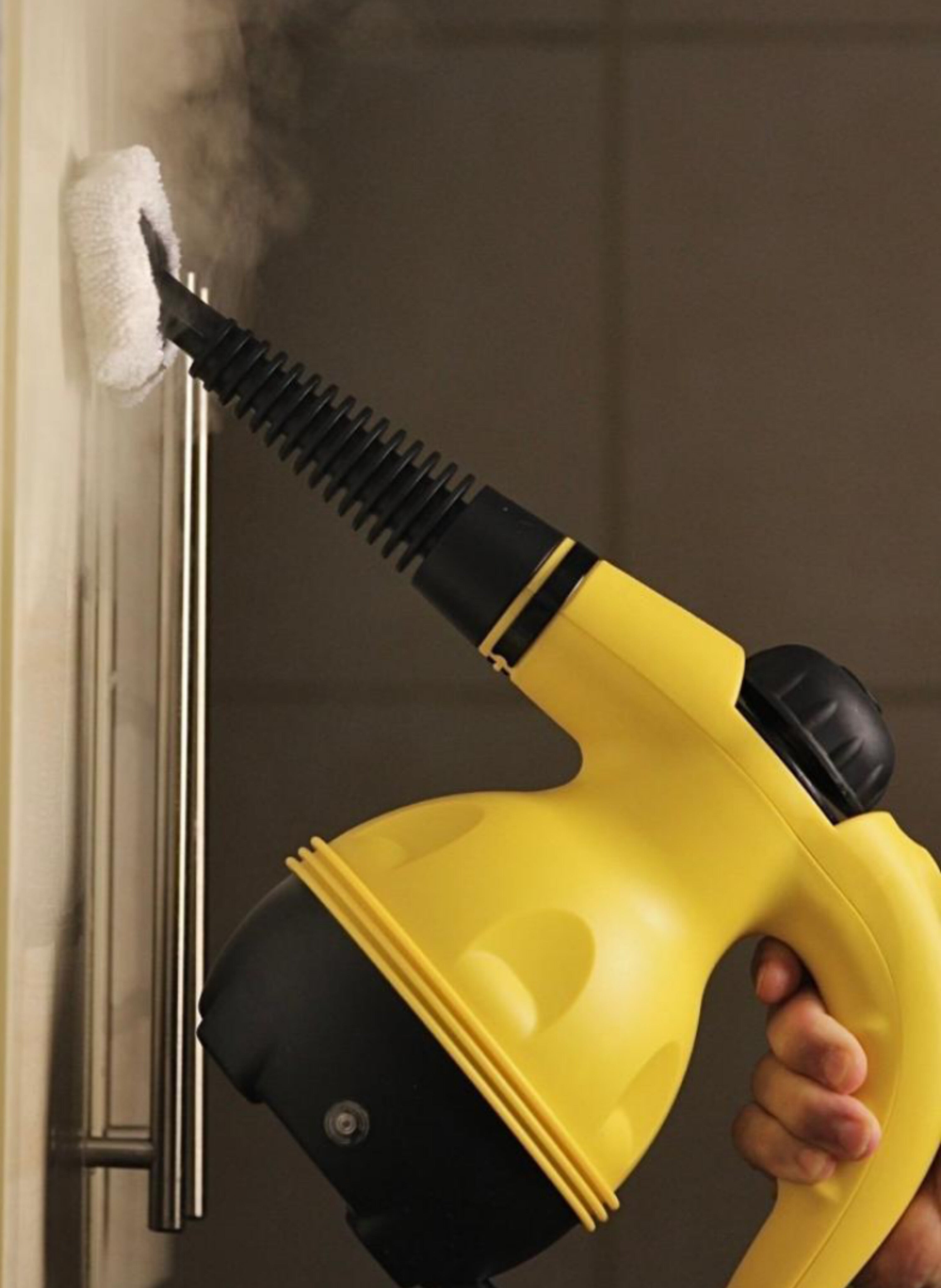 Handheld Multi-purpose Steam Cleaner for Home and Car ماكينة تنظيف بالبخار متعددة الأغراض محمولة باليد للمنزل و للسيارة