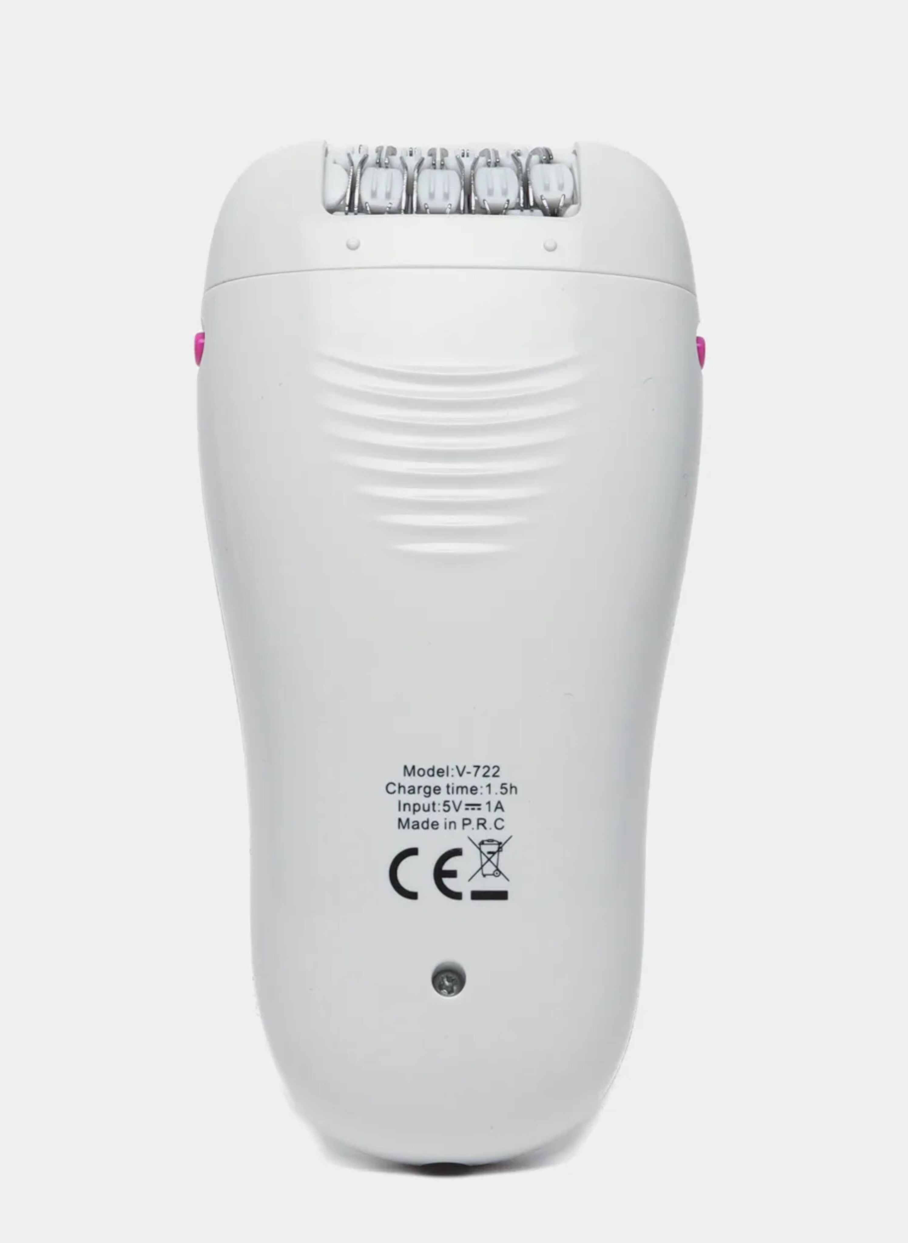 جهاز إزالة الشعر الكهربائي النسائي اللاسلكي القابل للشحن VGR، بسرعتين ومحرك قوي،  VGR Cordless Electric Epilator for Women, Rechargeable Hair Removal Machine with 2 Speed Settings