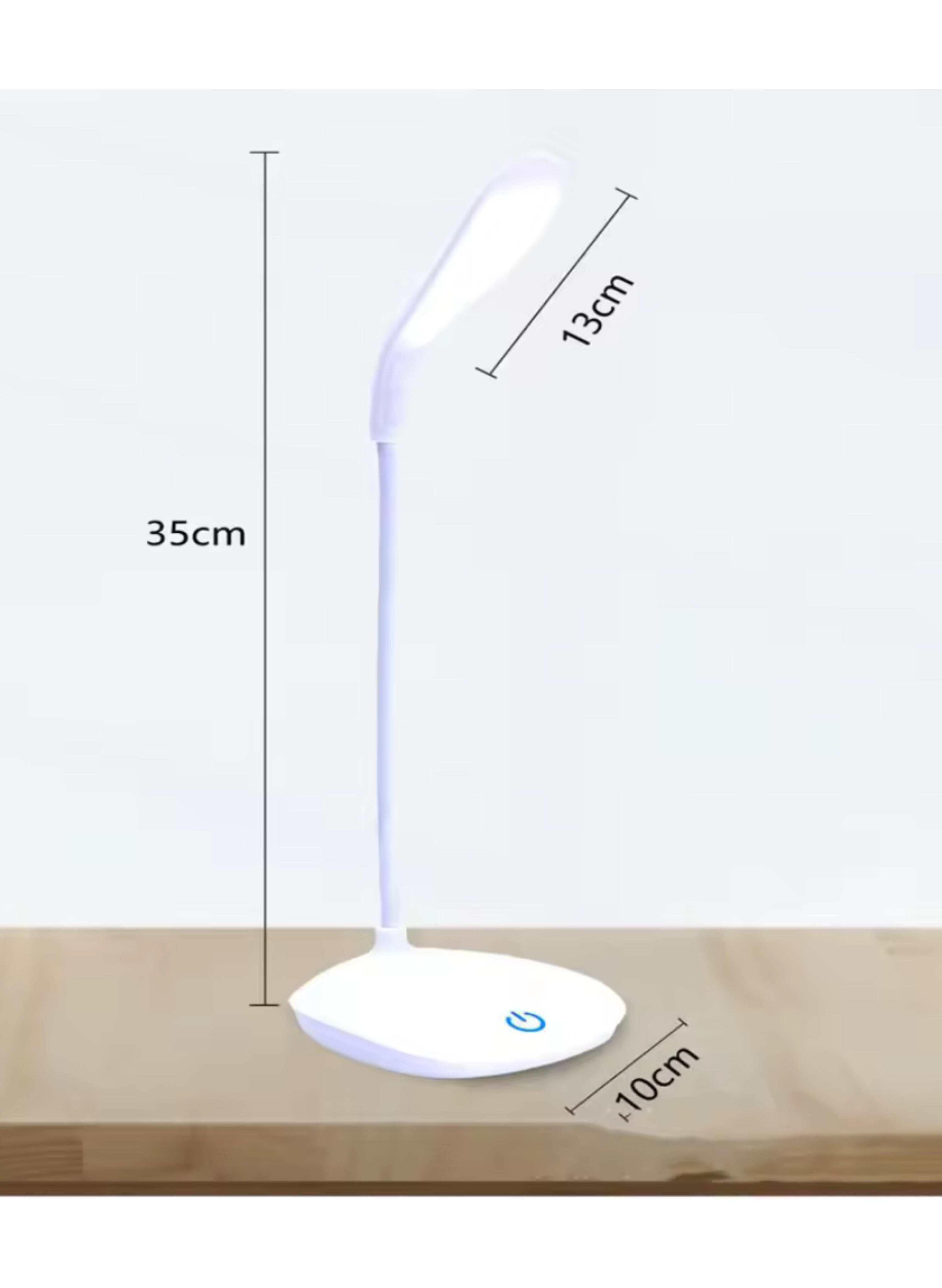 Multi-Use Clip-on and Desk LED Reading Lamp - Dimmable Eye-Caring Light with 3 Brightness Levels - Ideal for Studying, Knitting, and Home Libraries مصباح قراءة LED مكتبي ومشابك  إضاءة حماية العين  مع 3 مستويات إضاءة - مثالي للمذاكرة، الحياكة، والمكتبات