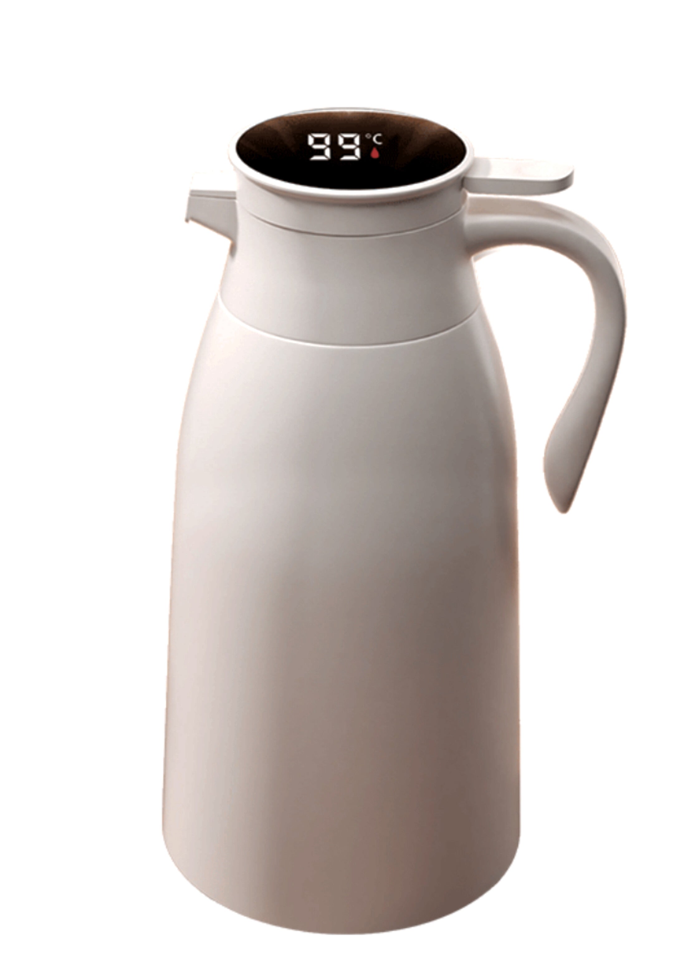 Package: Smart Thermos 2L with Temperature Display, Professional  Meat Grinder 5L Stainless Steel, and Mini Fan.بكج ترمس ذكي 2 لتر بشاشة عرض الحرارة، ومفرمة لحم كهربائية من الستانلس ستيل بسعة 5 لتر، ومروحة يد صغيرة .