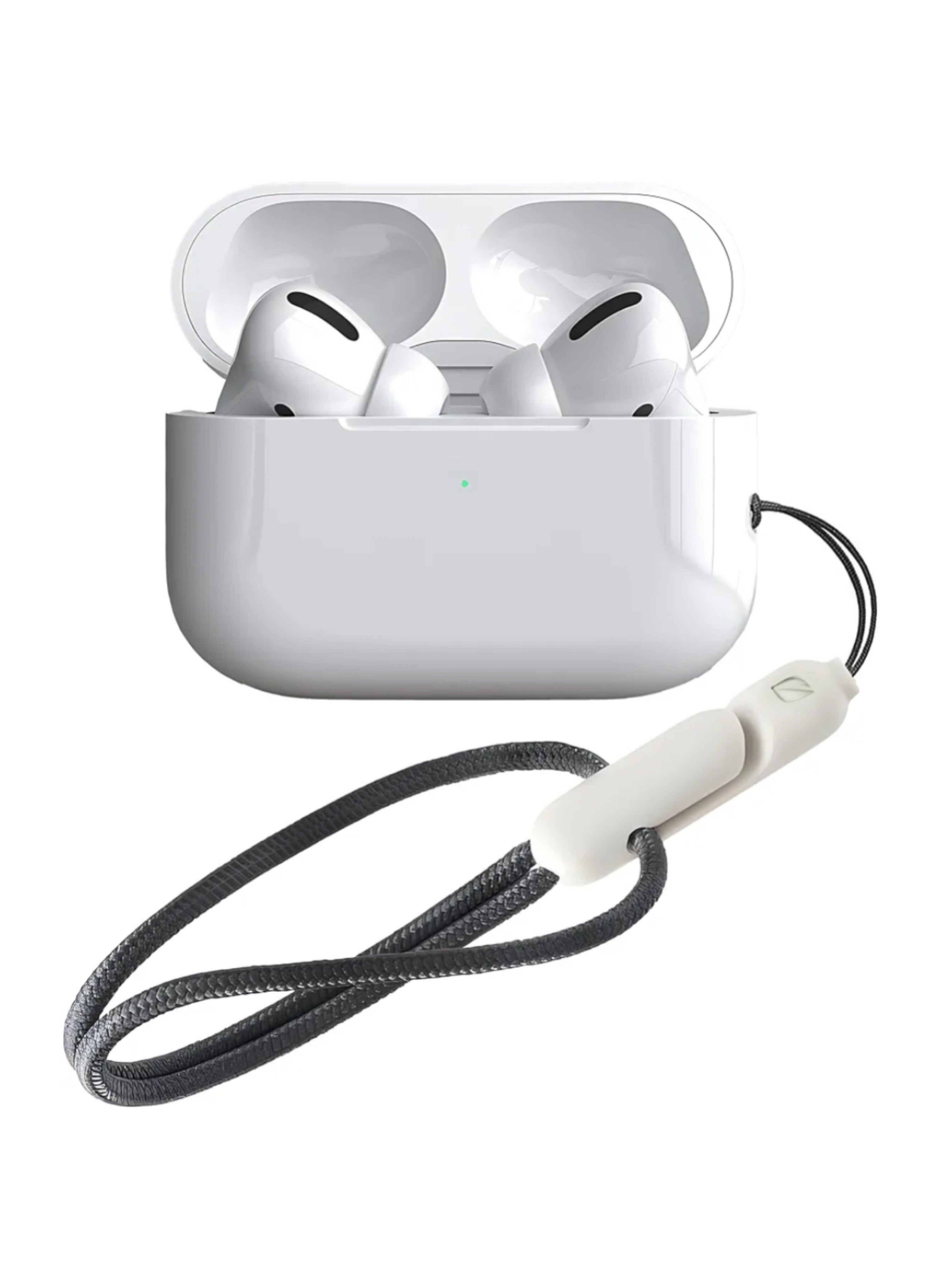 سماعات أذن لاسلكية TWS (Air Pro 2) مع شاحن وحلقة تعليق، بجودة صوت Hi-Fi، وبلوتوث سريع، وعزل ضوضاء TWS Wireless Earbuds (Air Pro 2) with Charging Case and Lanyard Loop, Featuring Hi-Fi Sound Quality, Fast Bluetooth, and Noise Isolation