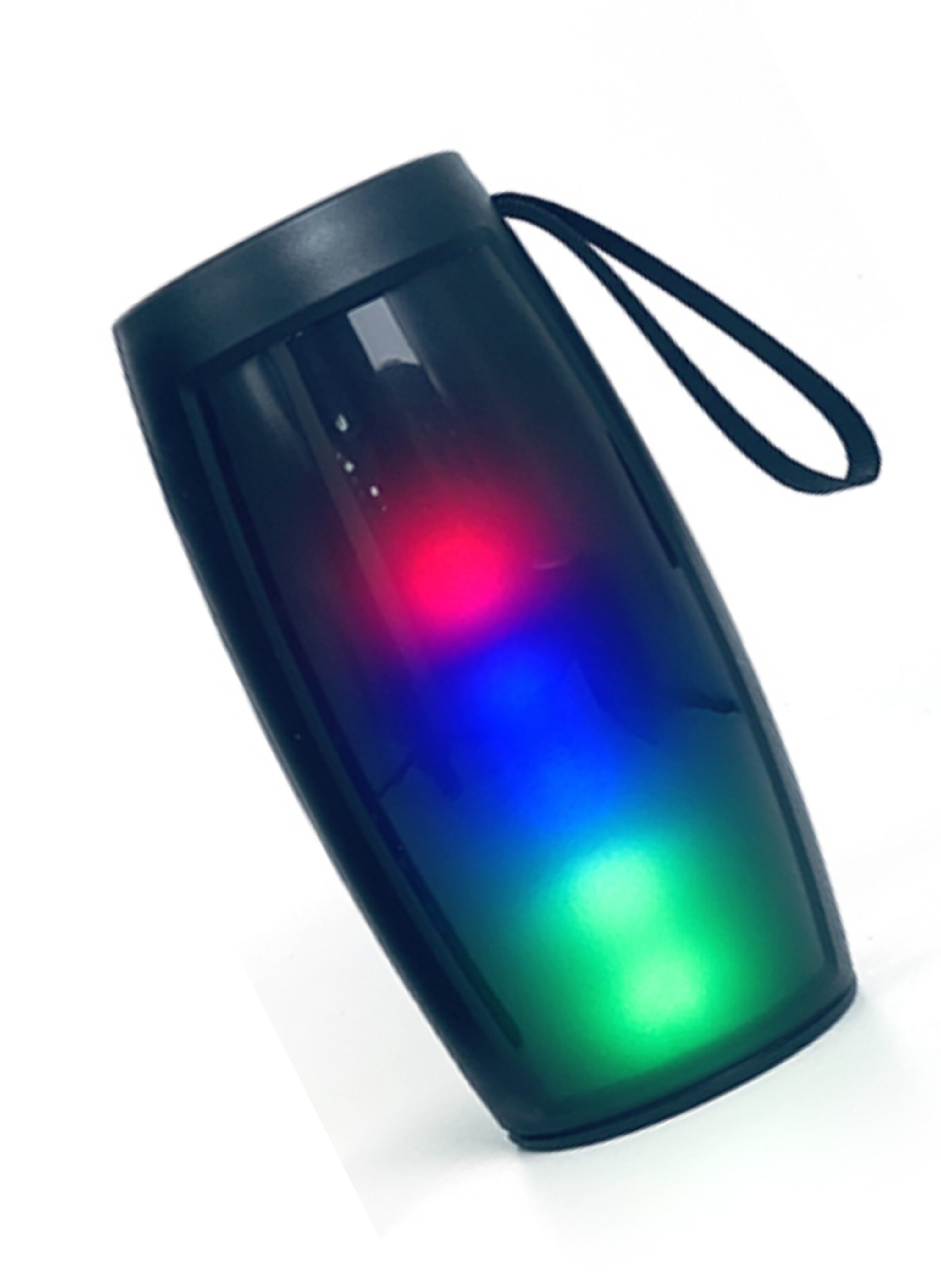 مكبر صوت بلوتوث محمول لاسلكي عالي الجودة مع إضاءة LED ملونة وبطارية تدوم طويلاً - مثالي للحفلات والتنقل Premium Wireless Portable Bluetooth Speaker with Dynamic LED Lighting and Long-Lasting Battery - Ideal for Parties and On-the-Go Use