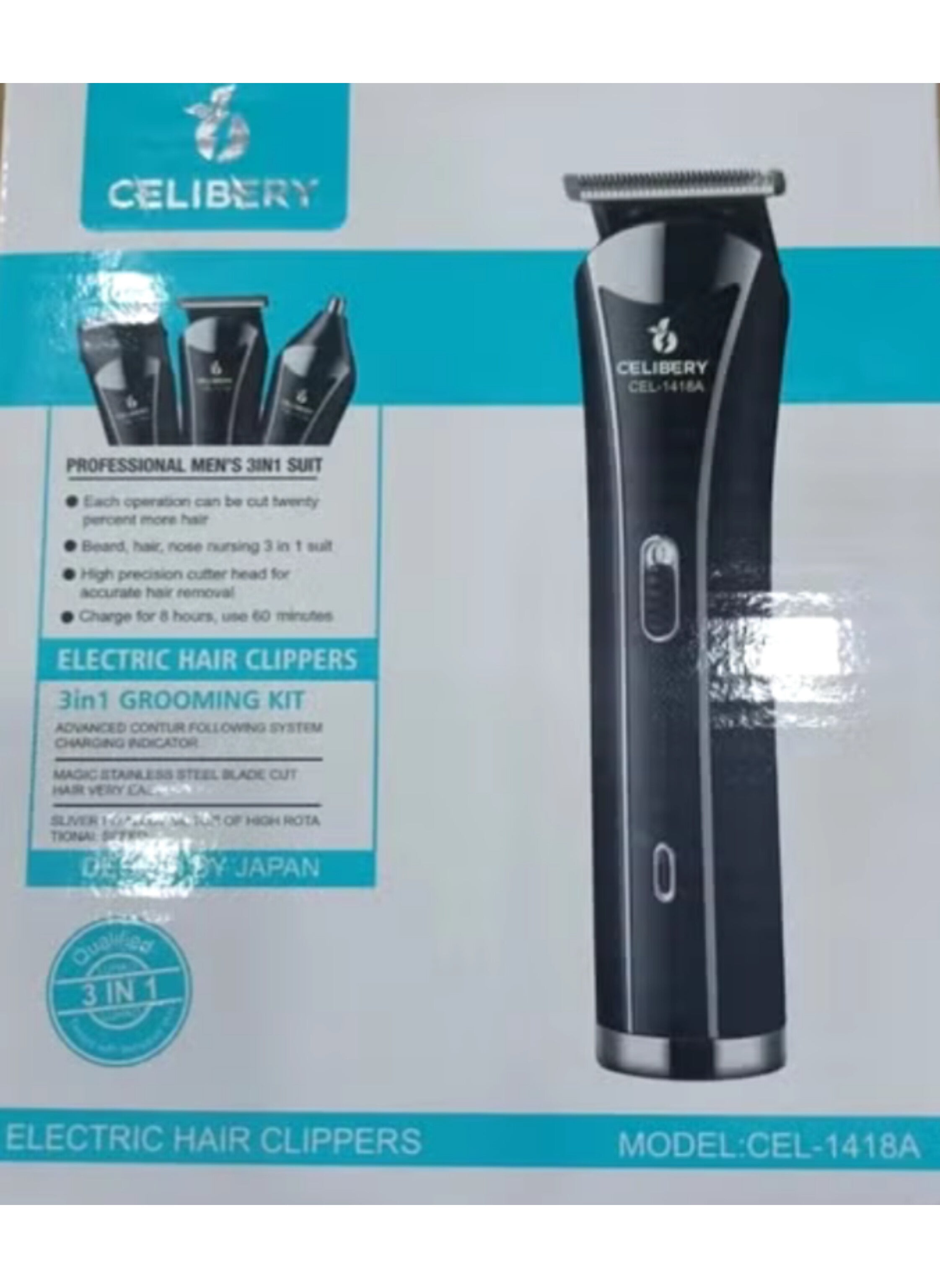 Electric Shaver - Hair Shaver and Beard Trimmer