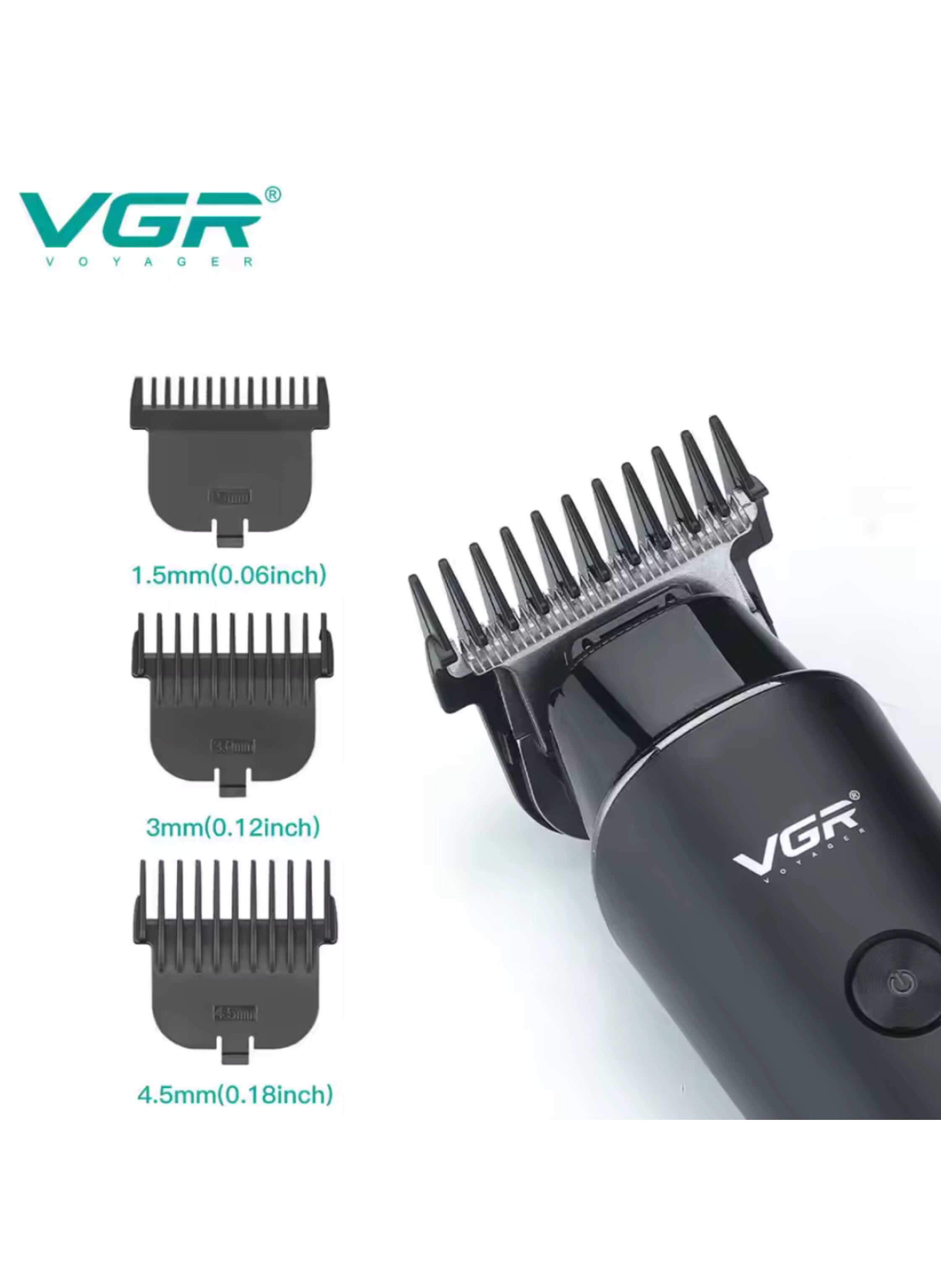 ماكينة حلاقة الشعر الاحترافيةVGR V-937 لاسلكية VGR V-937 Professional Hair Trimmer cordless