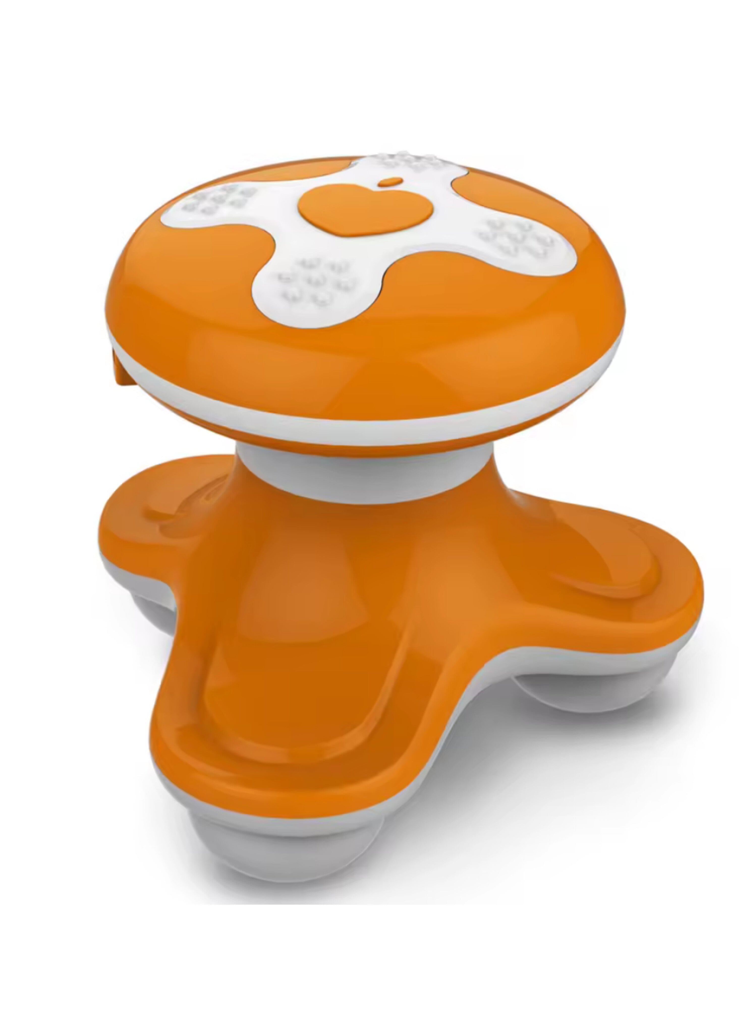 جهاز تدليك هزاز كهربائي محمول - مساجر للجسم والرأس يعمل بالبطارية بتصميم صغير ومريح بثلاث نقاط اتصال Portable Electric Vibration Massager - Battery-Operated Body and Head Massager with Compact Three-Point Ergonomic Design