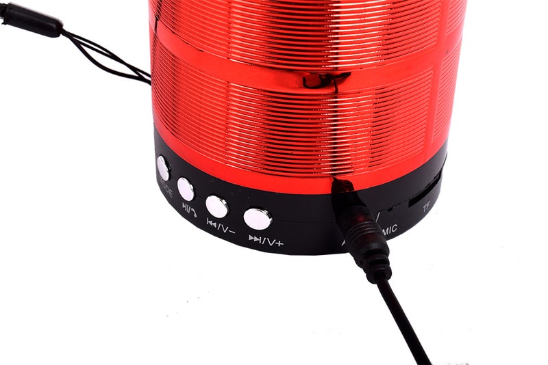 Bluetooth Speaker With Aux Wire Blue/Black Blue