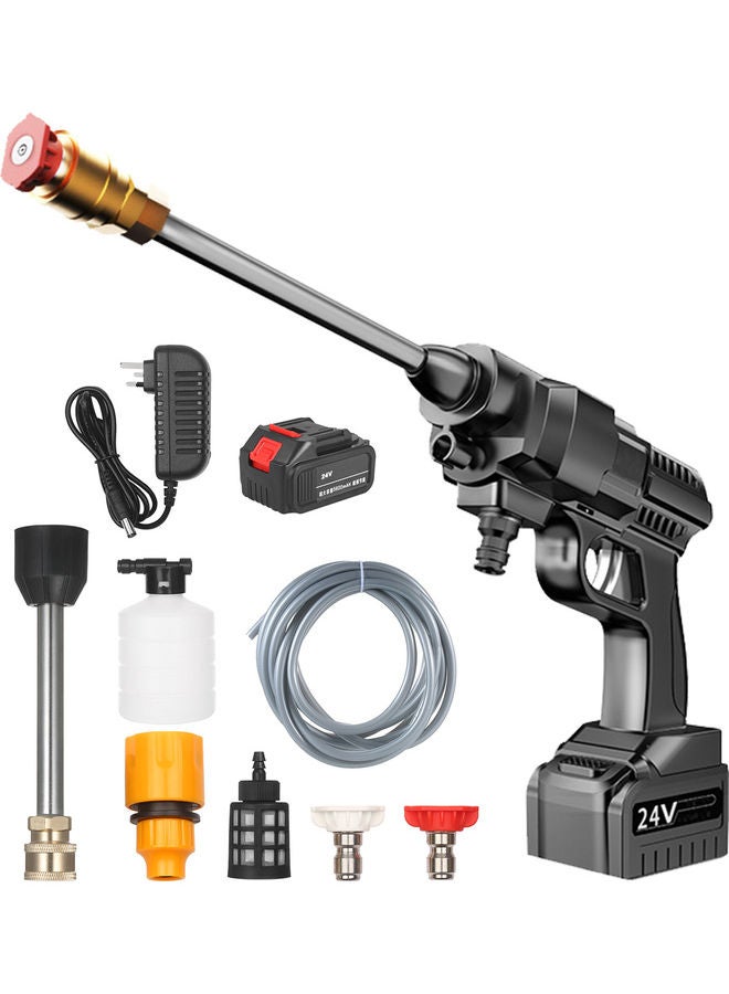 24V Cordless Electric High Pressure Washer Multicolour 9meter