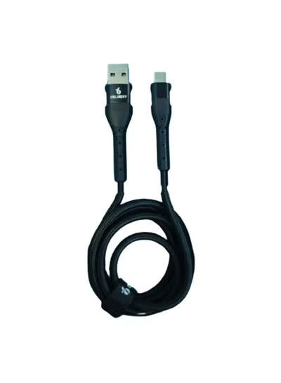 USB C Cable 5A Fast Charging Nylon Braided USB Type C Charger Compatible with Samsung S21 S20 Note 20 10 9 Huawei P30 P20 Lite Mate 20 Pro P20 LG G5 G6 Xiaomi Mi 11 Ultra A2 Mi 9 Black CEL-033C