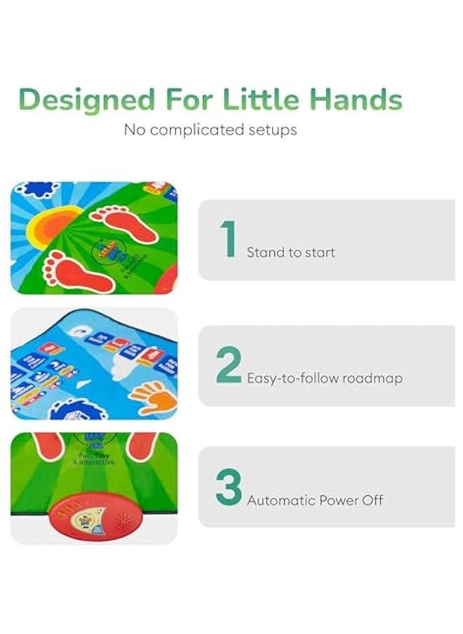 Smart prayer teaching rug for children in 7 languages