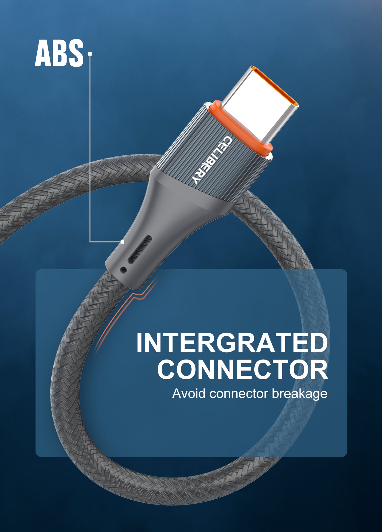 وصلة نقل بيانات وشحن من نوع USB-C TO LIGHTNING  Celibery طراز CEL-101CL Celibery CEL-101CL USB-C TO LIGHTNING Data and Charging Cable