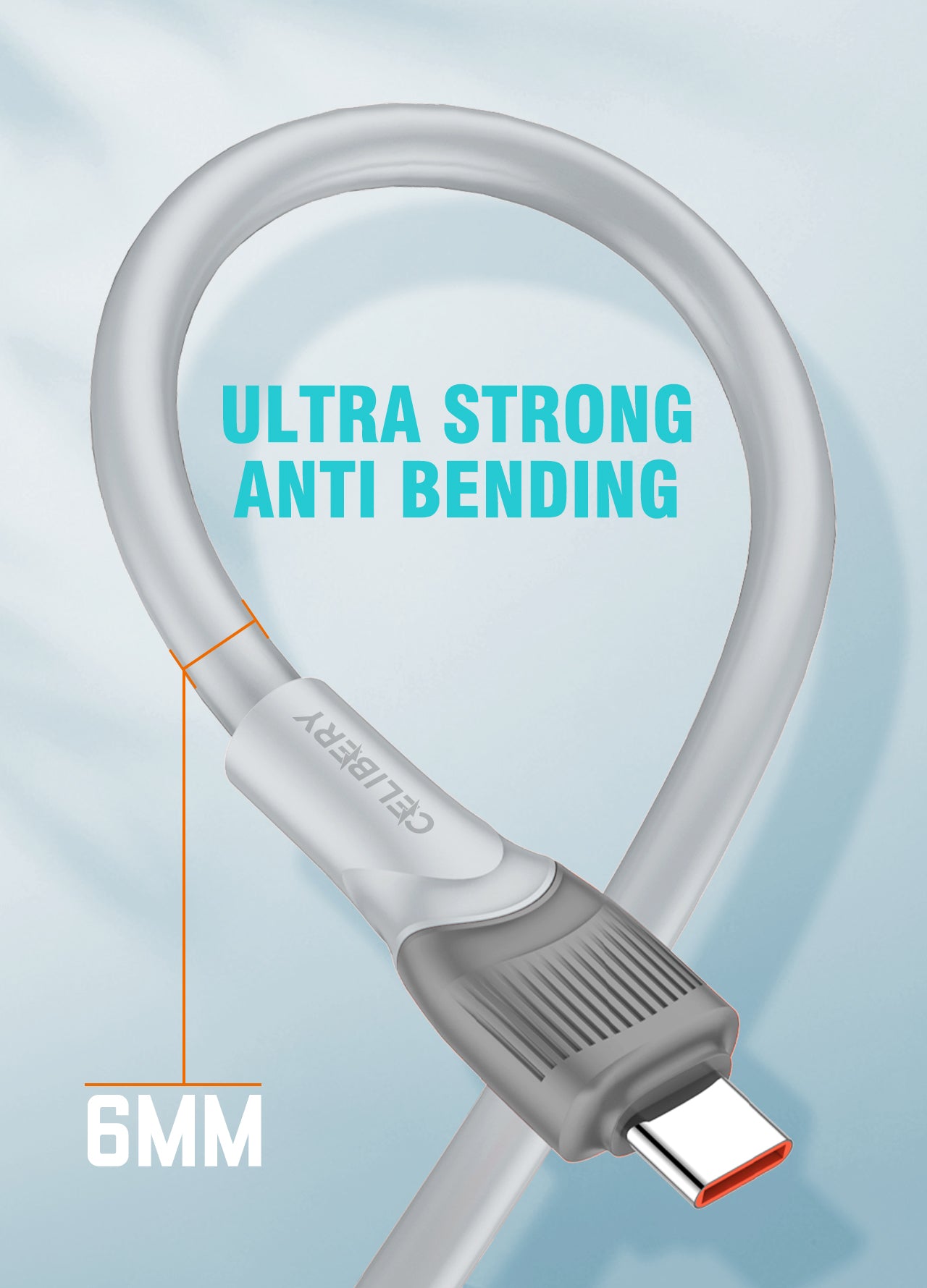 وصلة نقل بيانات وشحن من نوع USB-C إلى USB-C طراز CEL-102CC عالية الأداء CEL-102CC High-Performance USB-C to USB-C Data and Charging Adapter