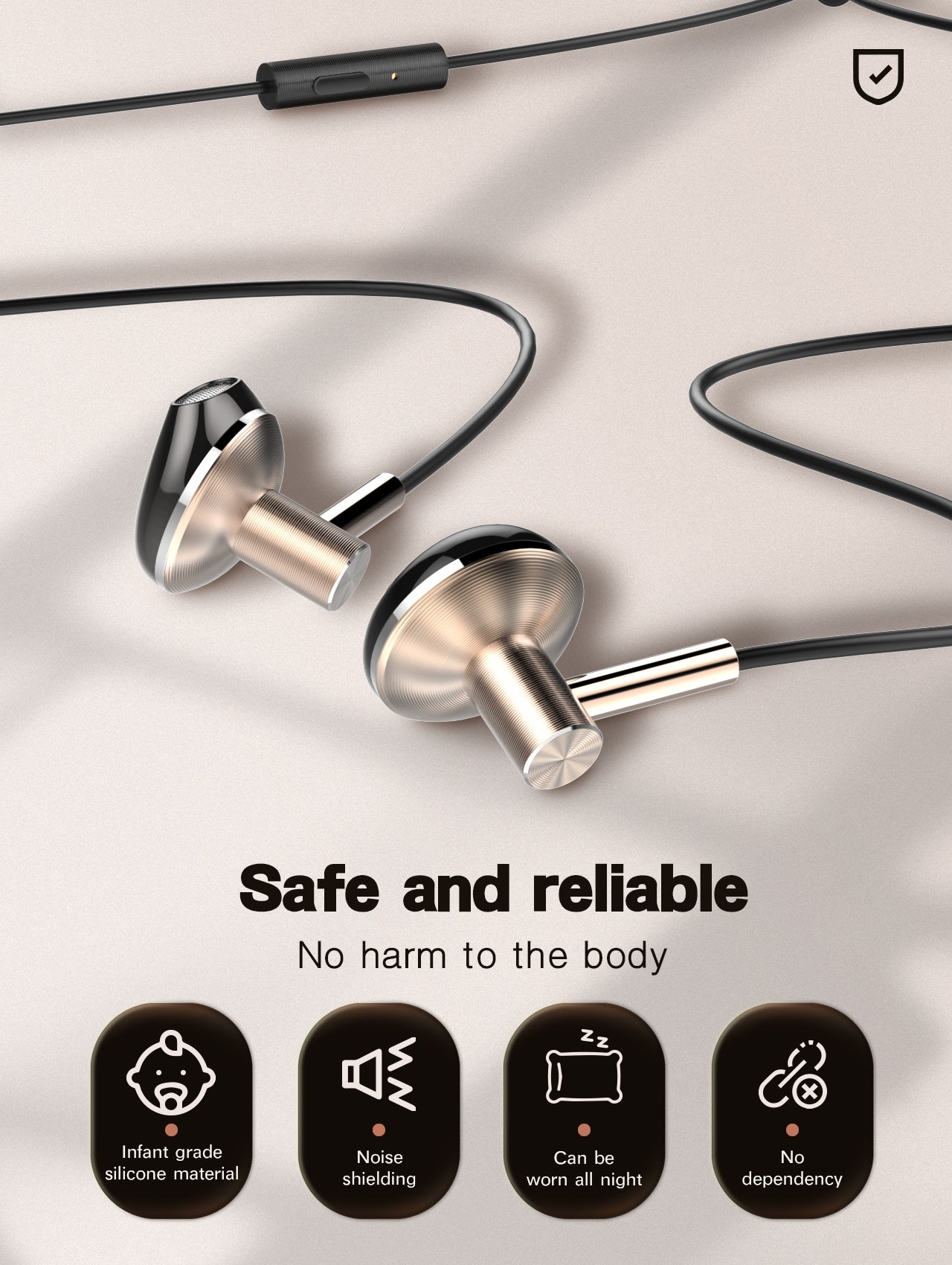 cel-103 سماعة أذن داخلية من النوع C مع ميكروفون، أسود Type-C In-Ear Earphone With Microphone, Black